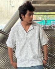 Frost Abstract Camp Shirt